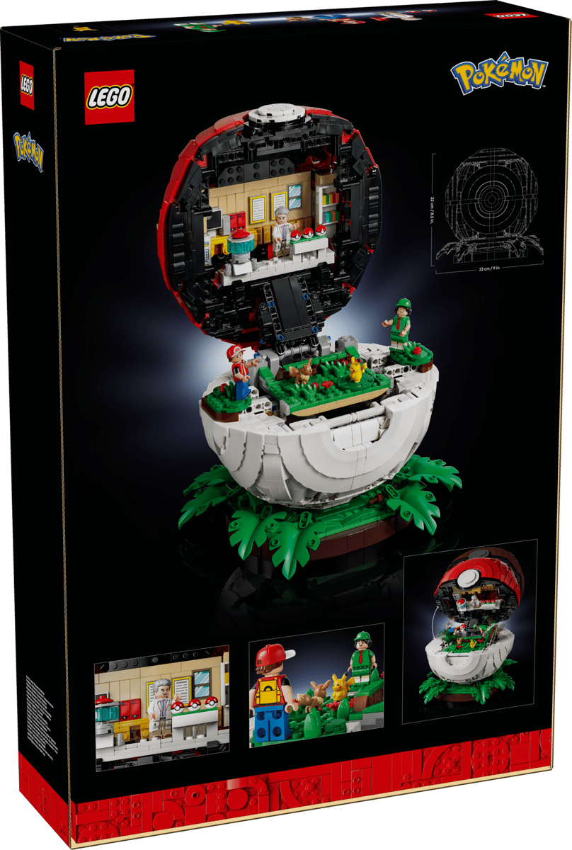 LEGO Pokémon Pokéball met Trainer Scènes - 72154