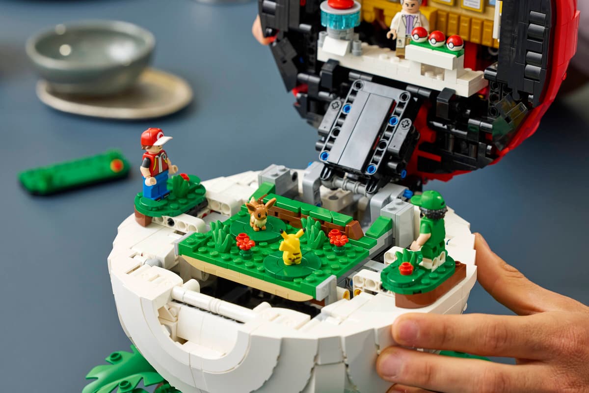 LEGO Pokémon Pokéball met Trainer Scènes - 72154