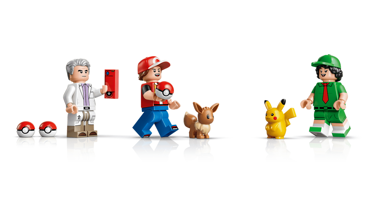 LEGO Pokémon Pokéball met Trainer Scènes - 72154