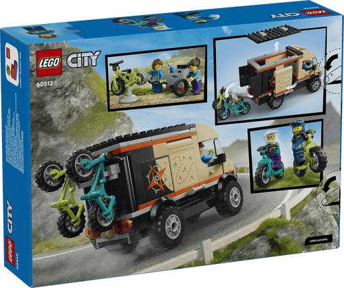 LEGO City Mountainbike avonturenbus - 60512