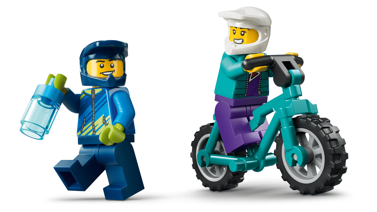 LEGO City Mountainbike avonturenbus - 60512