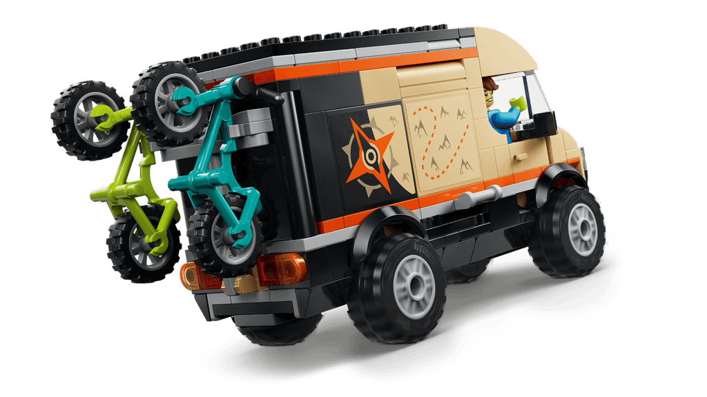 LEGO City Mountainbike avonturenbus - 60512