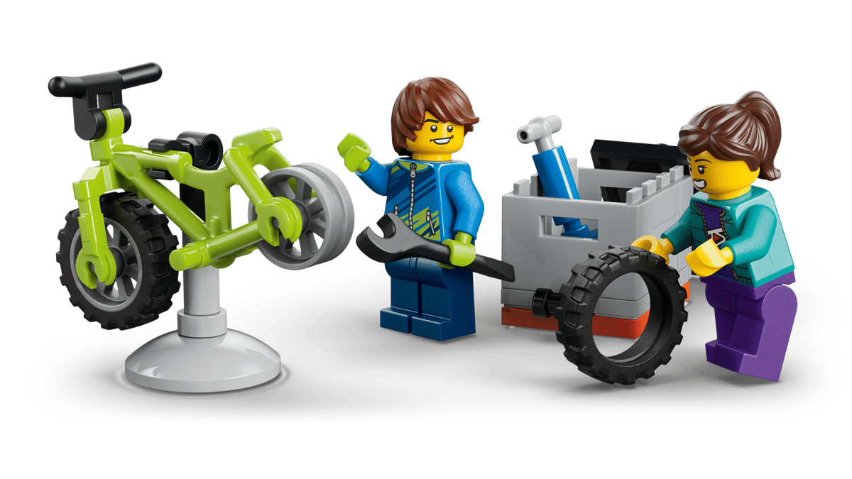 LEGO City Mountainbike avonturenbus - 60512