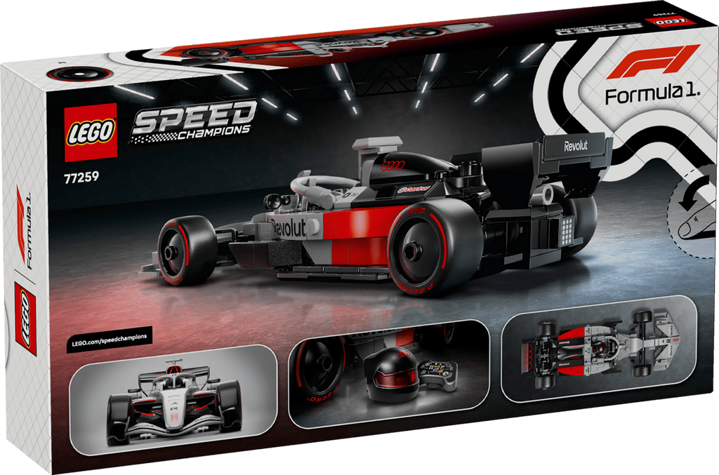LEGO Speed Champions Audi Revolut F1 Team R26 racewagen - 77259