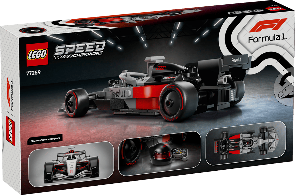 LEGO Speed Champions Audi Revolut F1 Team R26 racewagen - 77259