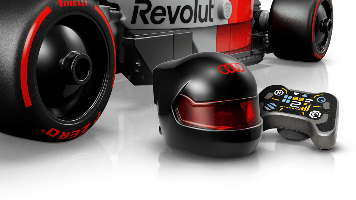 LEGO Speed Champions Audi Revolut F1 Team R26 racewagen - 77259