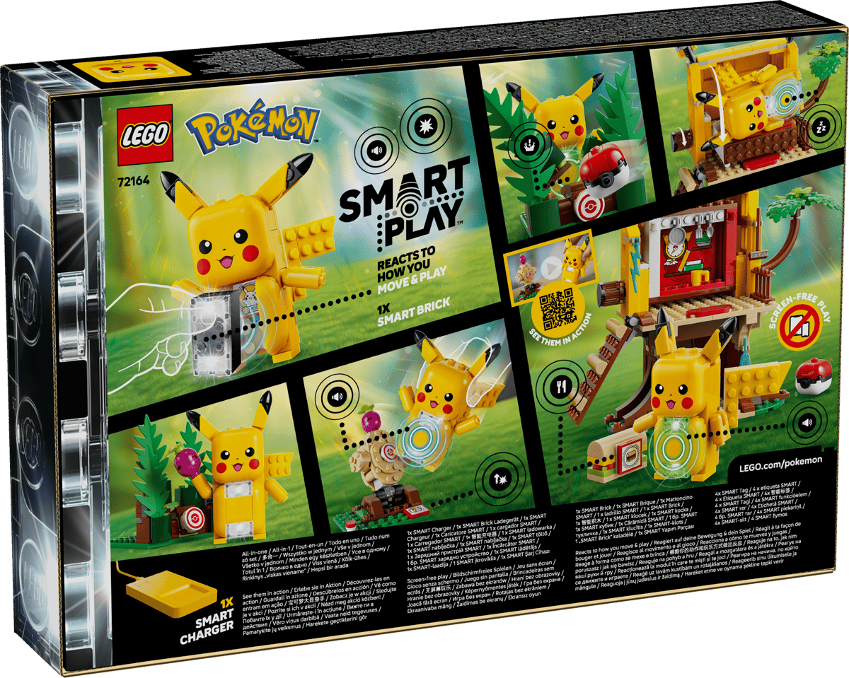 LEGO Pokémon SMART Play: Trainingshuis met Pikachu - 72164