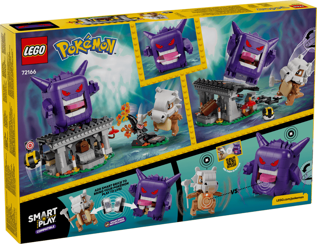 LEGO Pokémon SMART SMART Play: Cubone en Gengars spookuitdaging - 72166