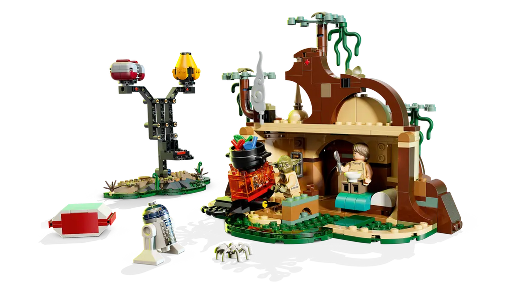 LEGO Star Wars SMART Play: Yoda's Hut en Jedi Training - 75422