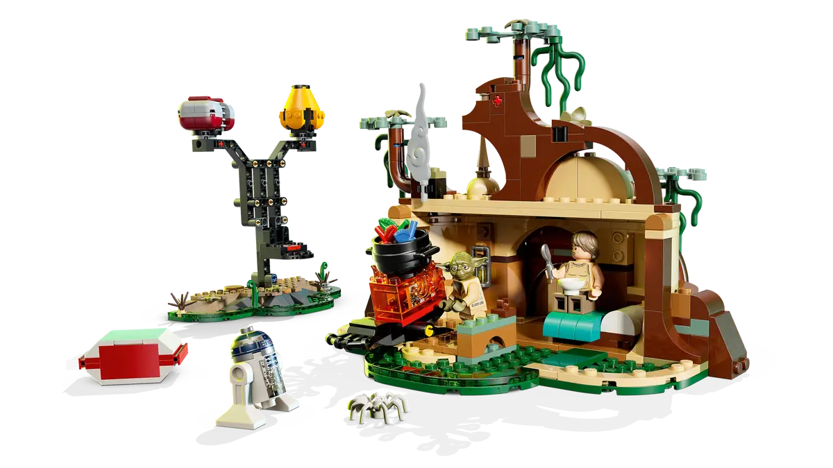 LEGO Star Wars SMART Play: Yoda's Hut en Jedi Training - 75422