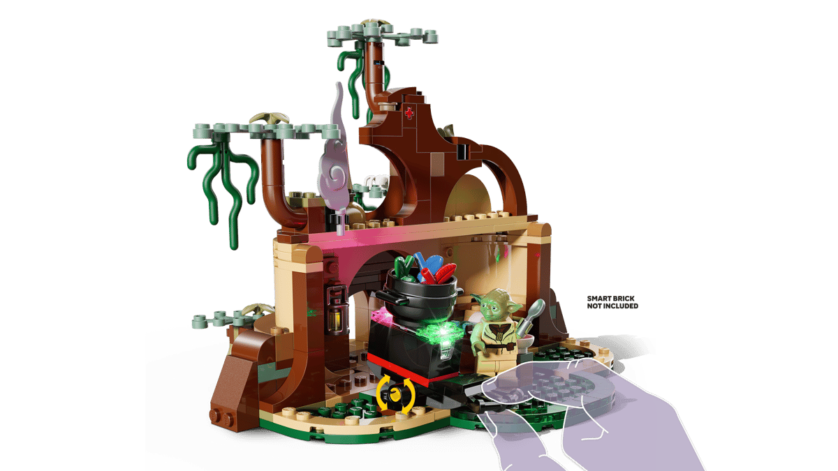LEGO Star Wars SMART Play: Yoda's Hut en Jedi Training - 75422