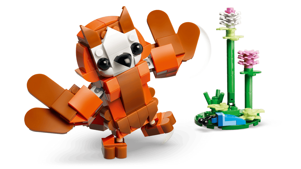 LEGO Creator 3-in-1 Schattige dieren: rode panda - 31394
