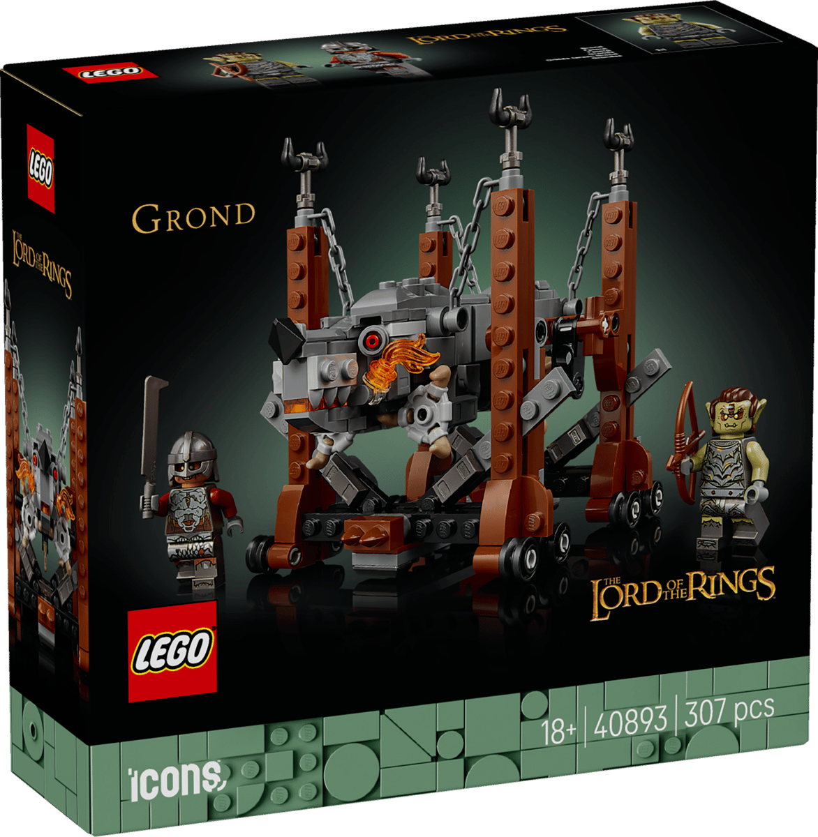 LEGO Icons Lord Of The Rings: Grond - 40893