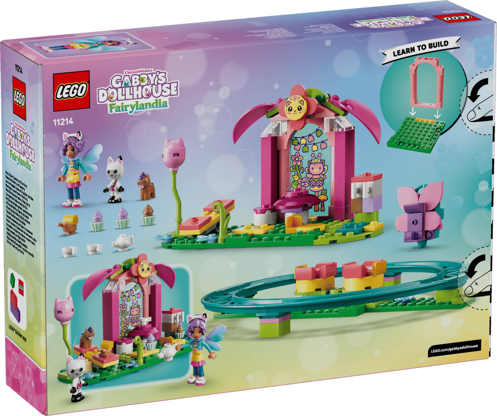 LEGO Gabby's Dollhouse Feeënachtbaan en theekransje - 11214