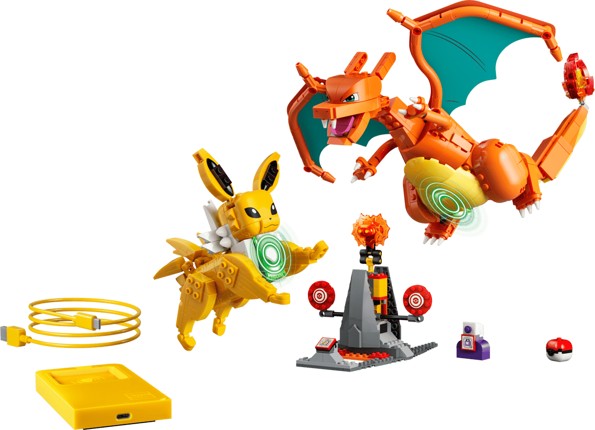 LEGO Pokémon SMART Play: Charizard vs. Jolteon ultieme strijd - 72167