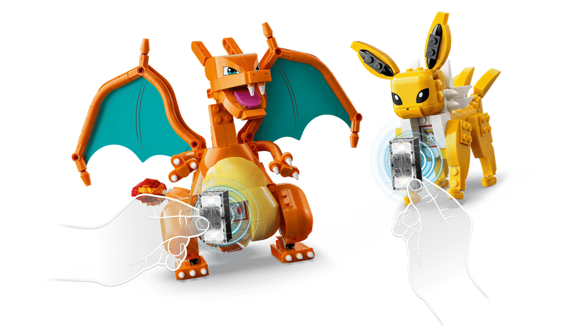 LEGO Pokémon SMART Play: Charizard vs. Jolteon ultieme strijd - 72167