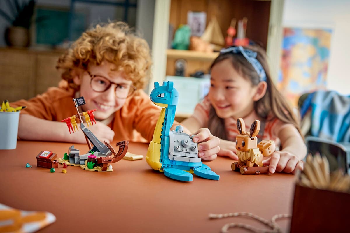 LEGO Pokémon SMART Play: Schatzoeken met Eevee en Lapras - 72162