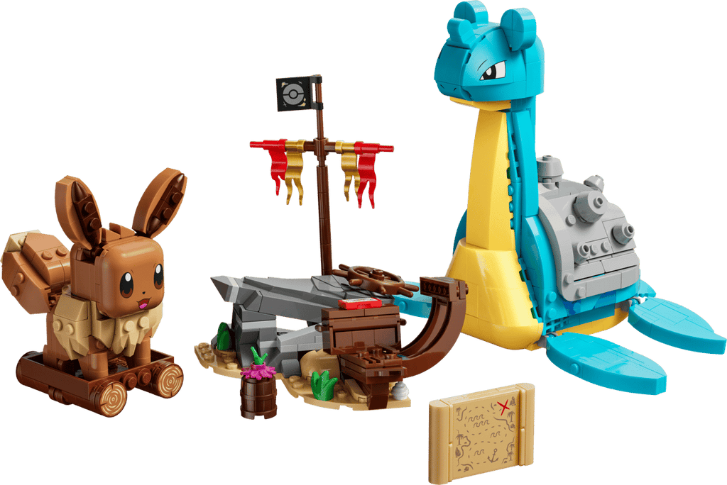 LEGO Pokémon SMART Play: Schatzoeken met Eevee en Lapras - 72162