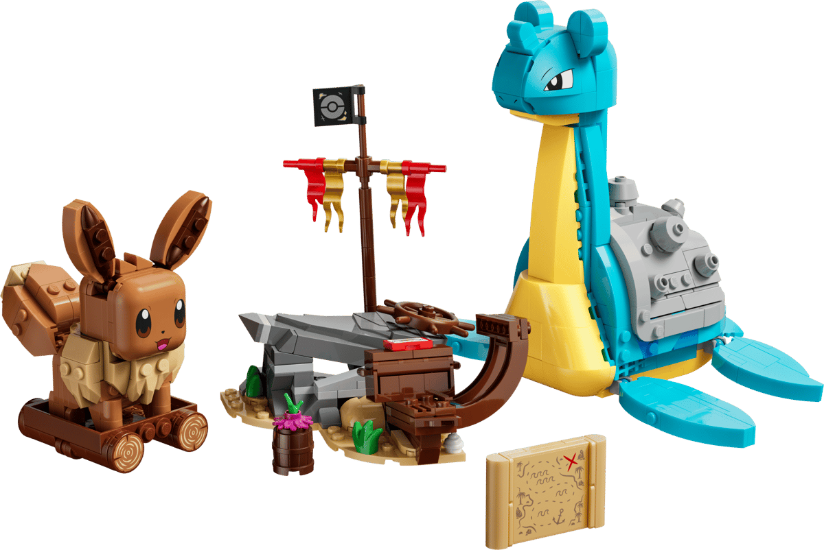 LEGO Pokémon SMART Play: Schatzoeken met Eevee en Lapras - 72162