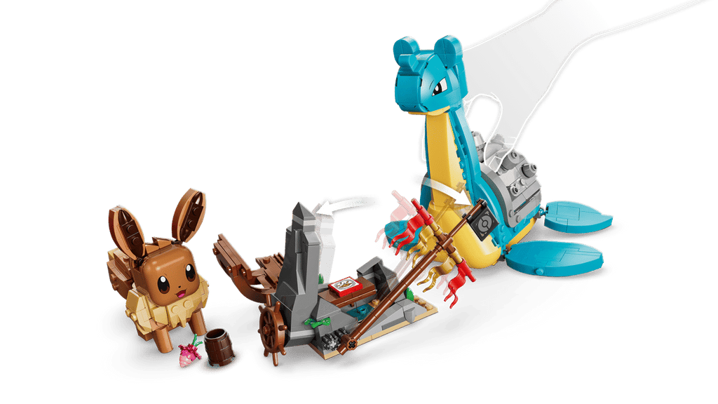 LEGO Pokémon SMART Play: Schatzoeken met Eevee en Lapras - 72162