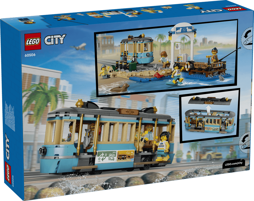 LEGO City Klassieke Strandtram - 60506