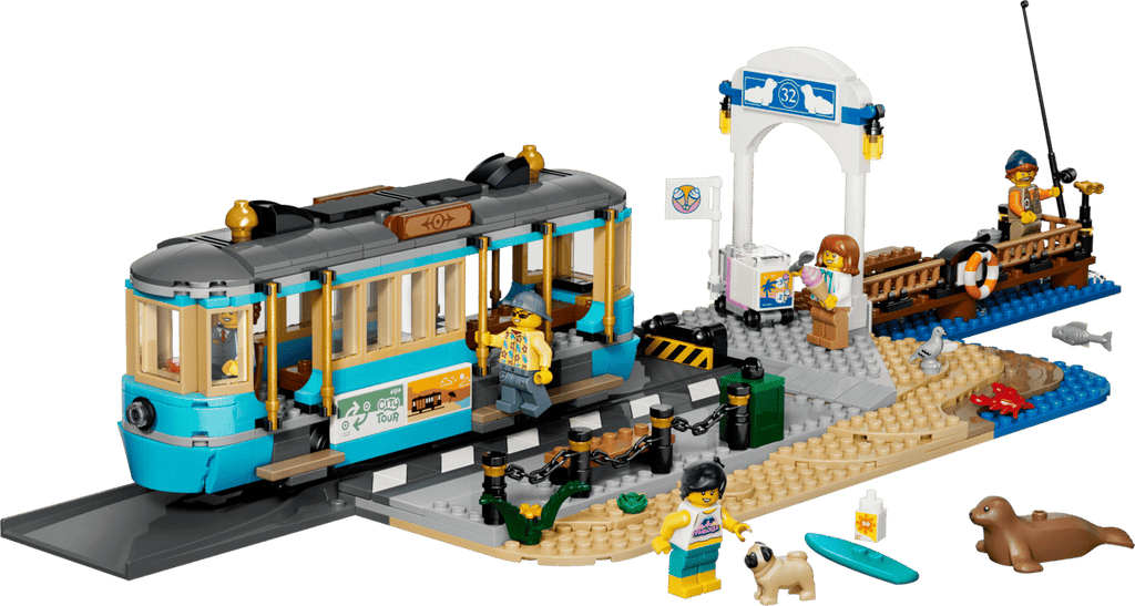 LEGO City Klassieke Strandtram - 60506