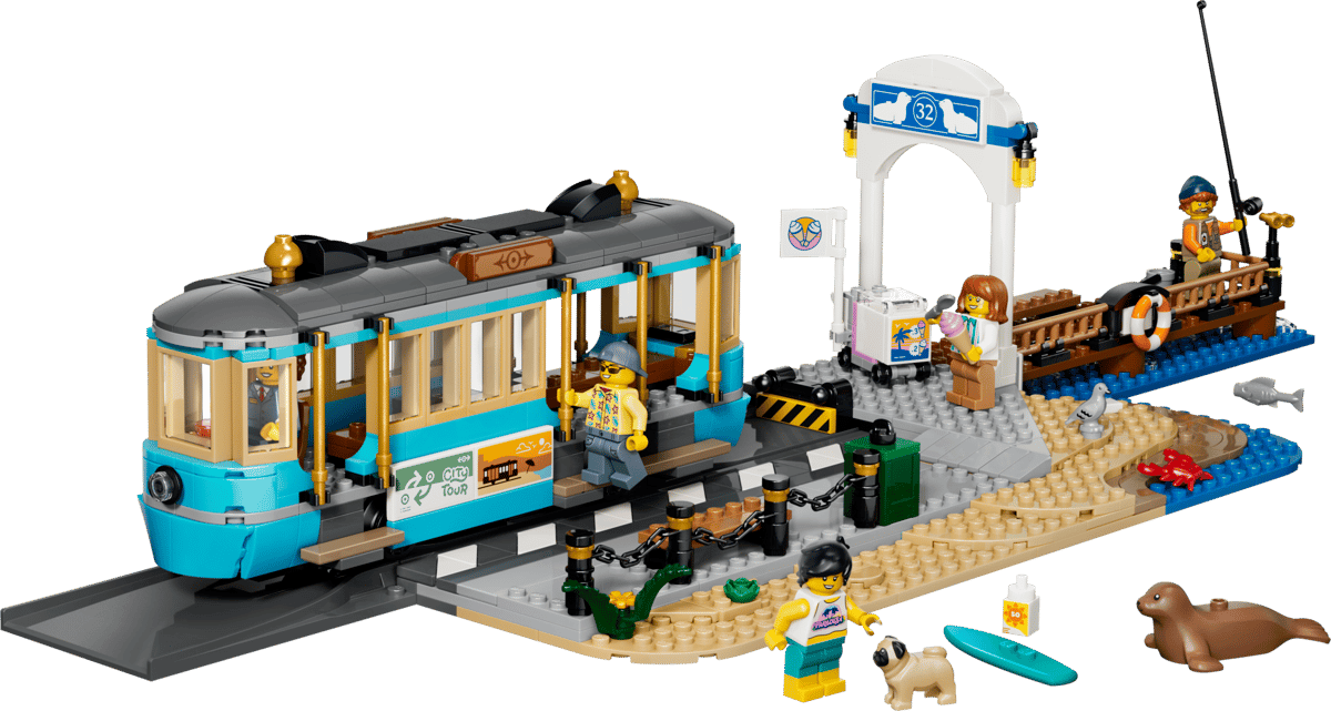LEGO City Klassieke Strandtram - 60506