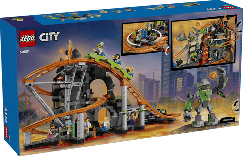 LEGO City Lava Land Achtbaanpark - 60501