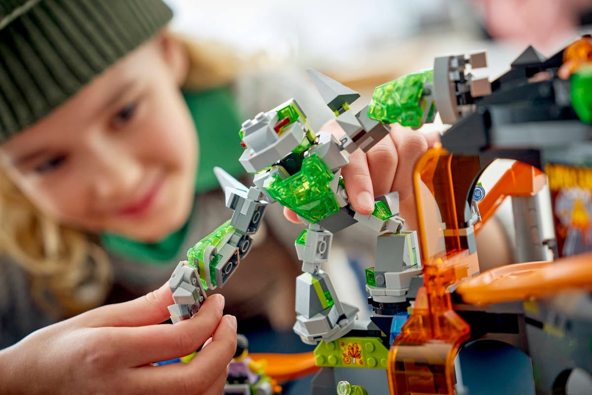 LEGO City Lava Land Achtbaanpark - 60501
