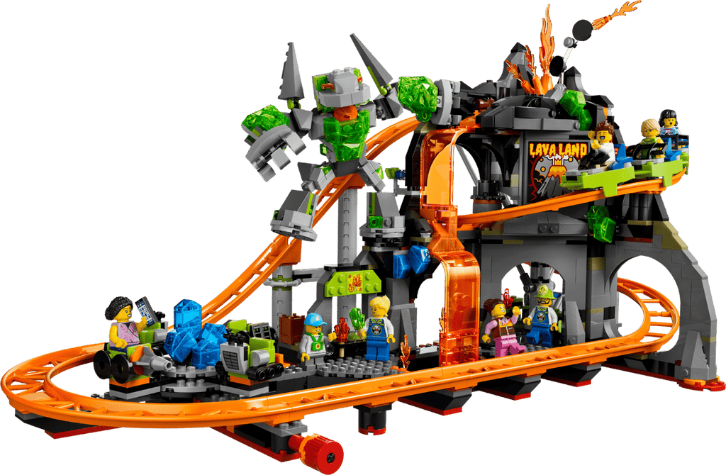 LEGO City Lava Land Achtbaanpark - 60501