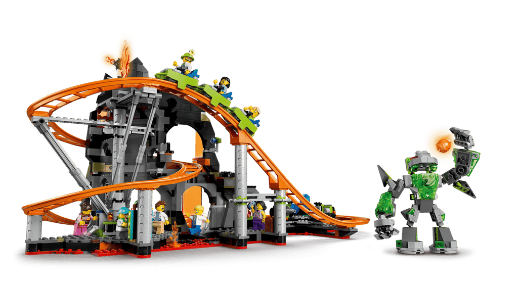 LEGO City Lava Land Achtbaanpark - 60501