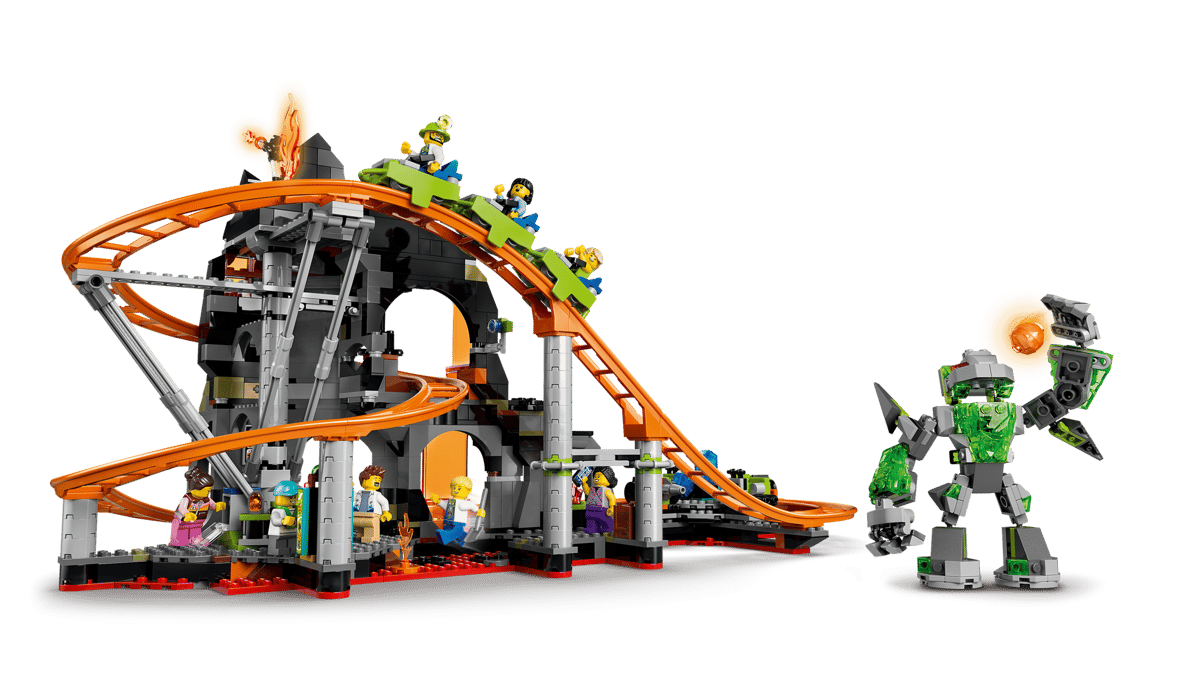 LEGO City Lava Land Achtbaanpark - 60501