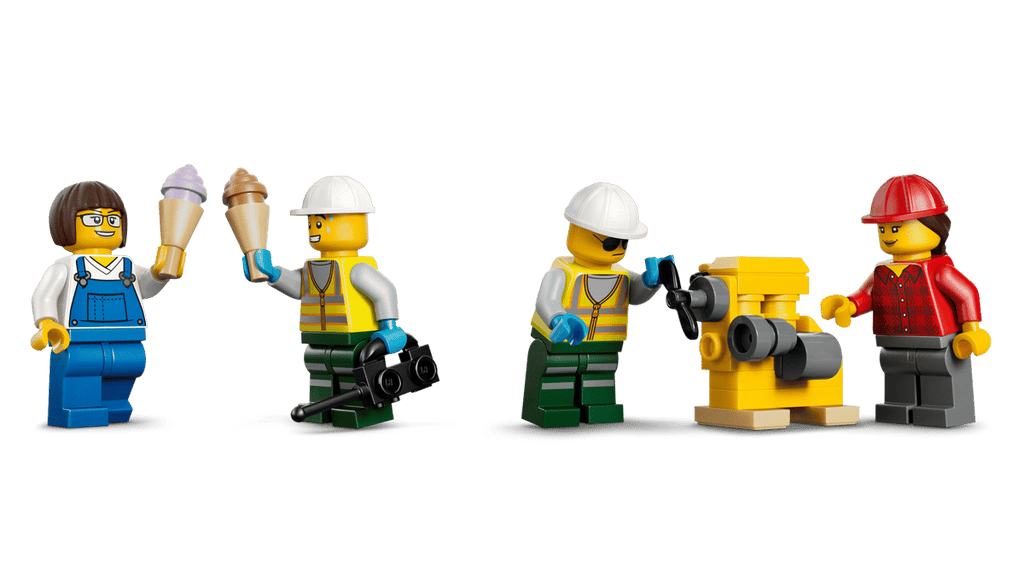 LEGO City Containertrein met Kraan en Vrachtwagen - 60509