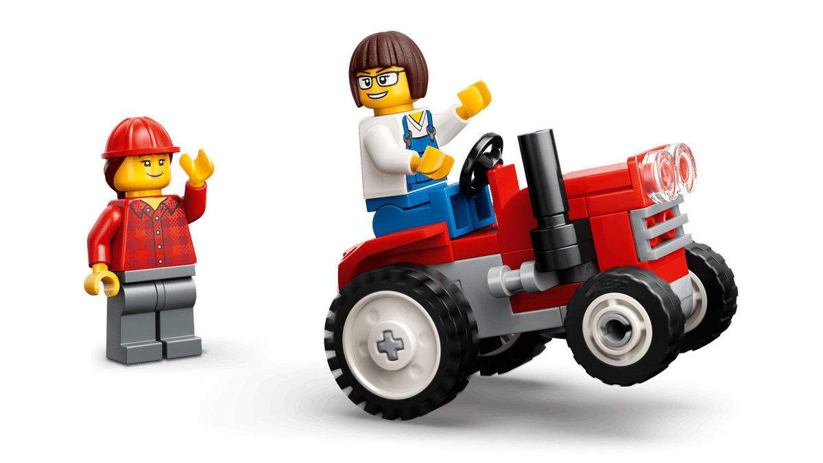 LEGO City Containertrein met Kraan en Vrachtwagen - 60509