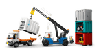 LEGO City Containertrein met Kraan en Vrachtwagen - 60509