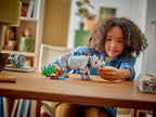 LEGO Creator 3-in-1 Wilde dieren: machtige neushoorn met vogels - 31171