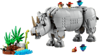 LEGO Creator 3-in-1 Wilde dieren: machtige neushoorn met vogels - 31171