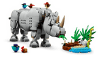 LEGO Creator 3-in-1 Wilde dieren: machtige neushoorn met vogels - 31171