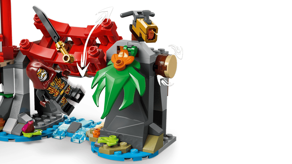 LEGO Ninjago Ninjavoertuigen bij de boomhut - 71857