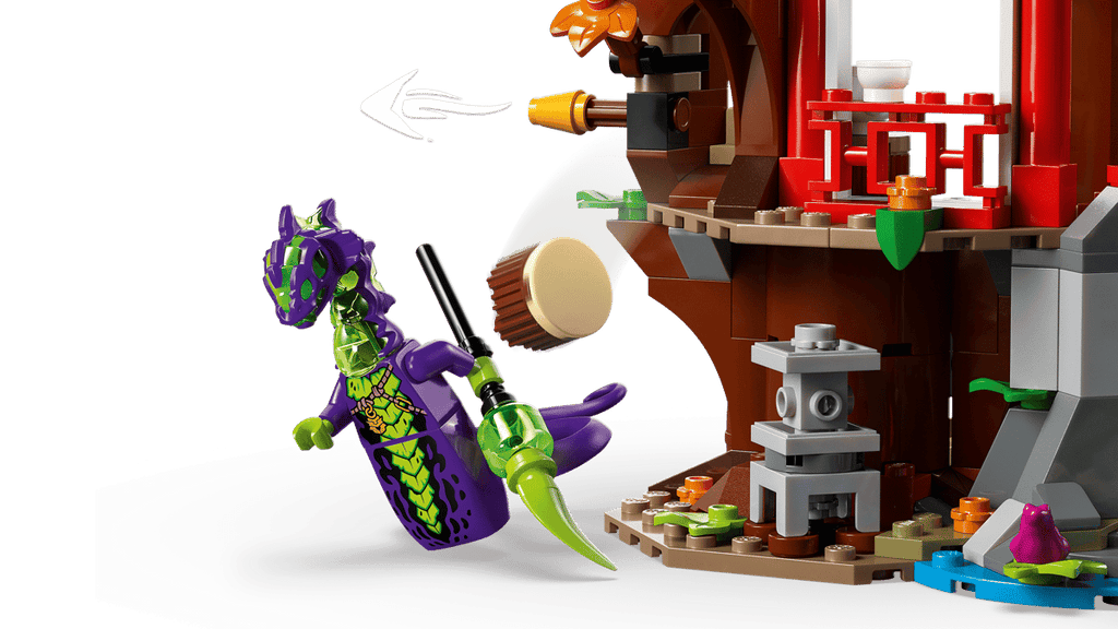 LEGO Ninjago Ninjavoertuigen bij de boomhut - 71857