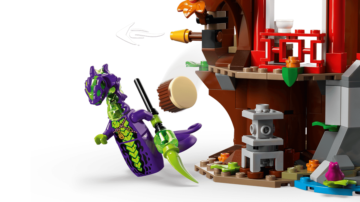 LEGO Ninjago Ninjavoertuigen bij de boomhut - 71857