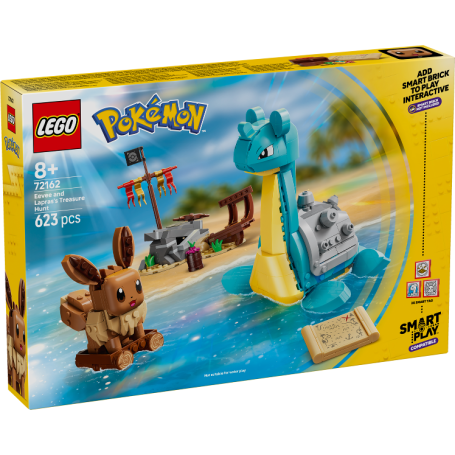 LEGO Pokémon SMART Play: Schatzoeken met Eevee en Lapras - 72162