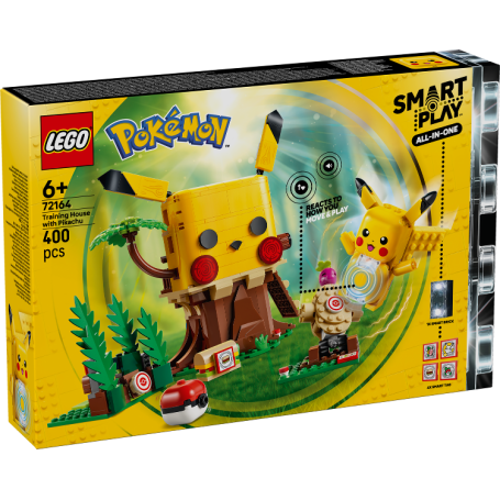 LEGO Pokémon SMART Play: Trainingshuis met Pikachu - 72164