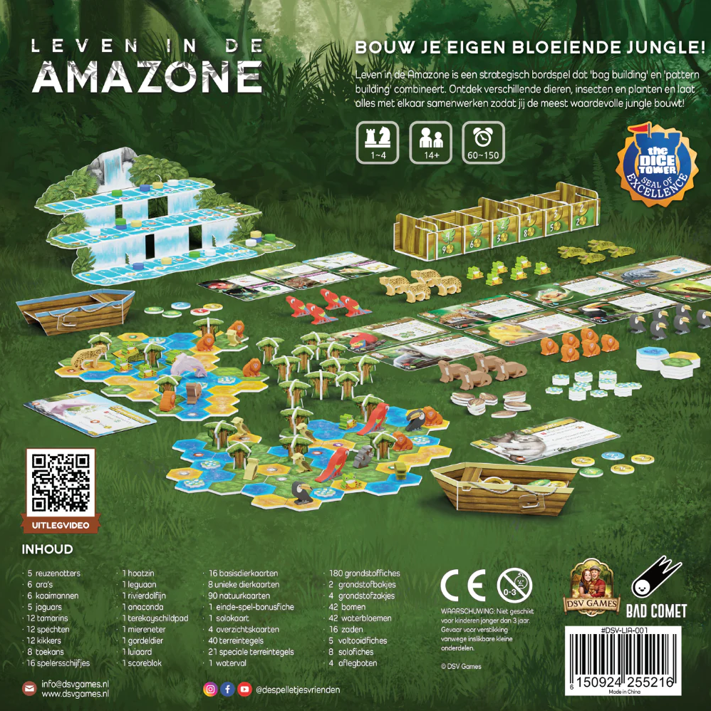 Leven in de Amazone (+ promo) - Bordspel (NL)