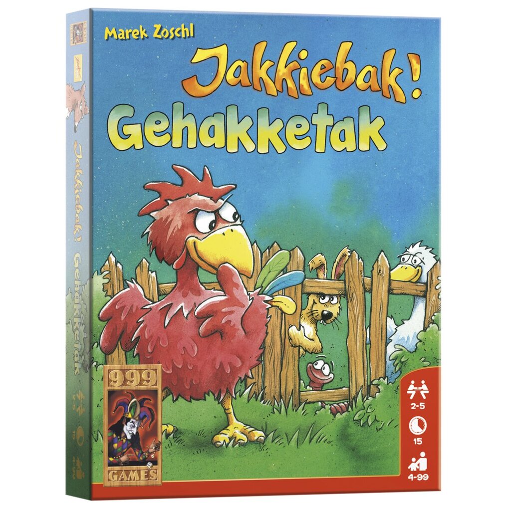 Jakkiebak! Gehakketak - Kinderkaartspel (NL)