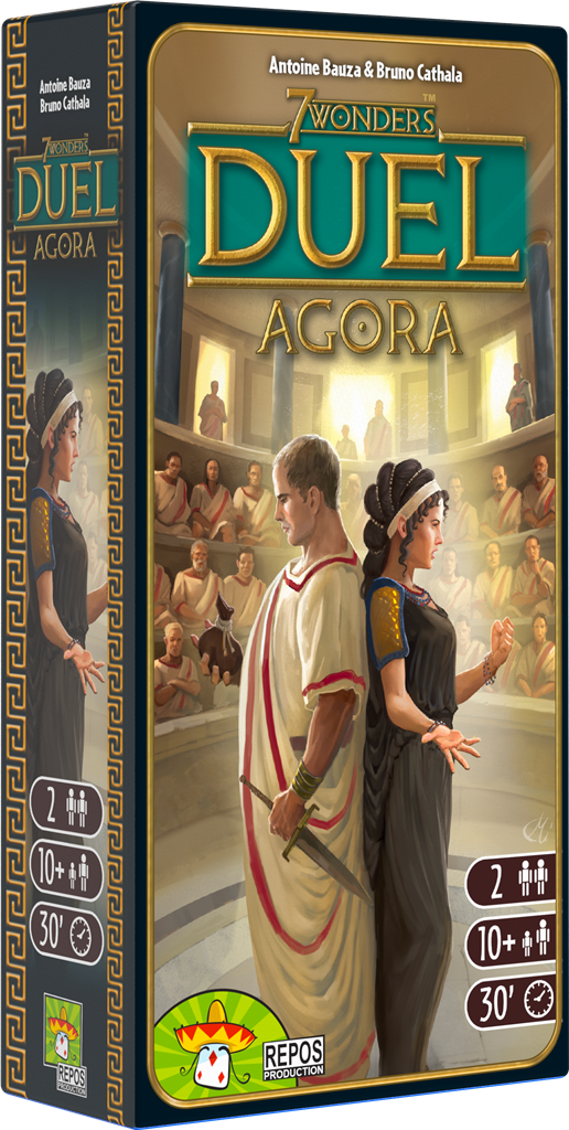 7 Wonders Duel Uitbreiding: Agora - Bordspel (NL)