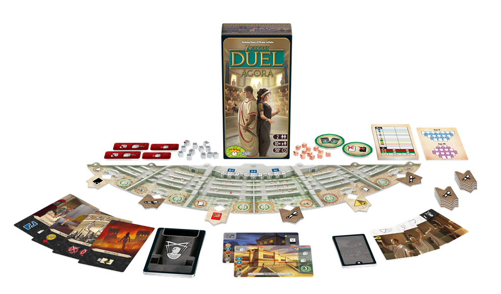 7 Wonders Duel Uitbreiding: Agora - Bordspel (NL)