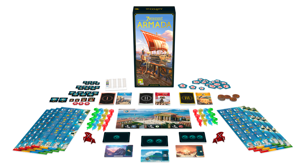 7 Wonders (2e editie) Uitbreiding: Armada - Bordspel (NL)